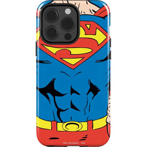 DC Comics Superman Vintage Chest iPhone 15 Pro Impact Case