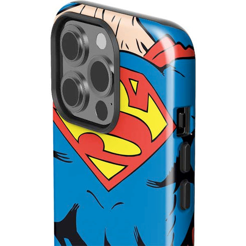 DC Comics Superman Vintage Chest iPhone 15 Pro Impact Case