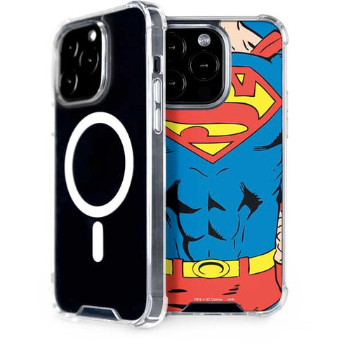 DC Comics Superman Vintage Chest iPhone 15 Pro MagSafe Case