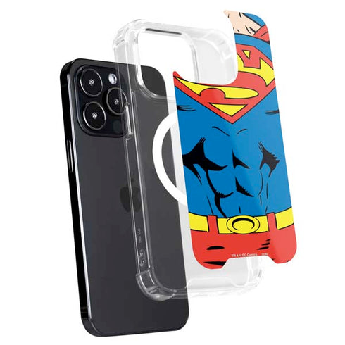 DC Comics Superman Vintage Chest iPhone 15 Pro MagSafe Case