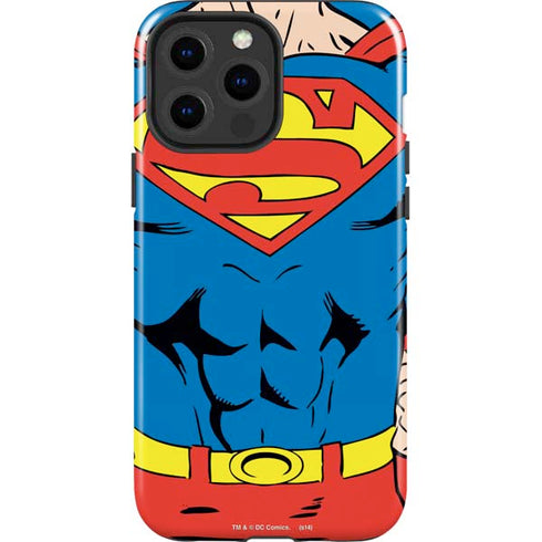 DC Comics Superman Vintage Chest iPhone 15 Pro Max Impact Case