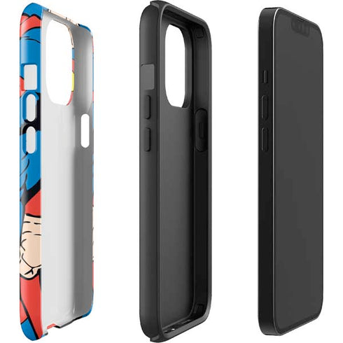 DC Comics Superman Vintage Chest iPhone 15 Pro Max Impact Case