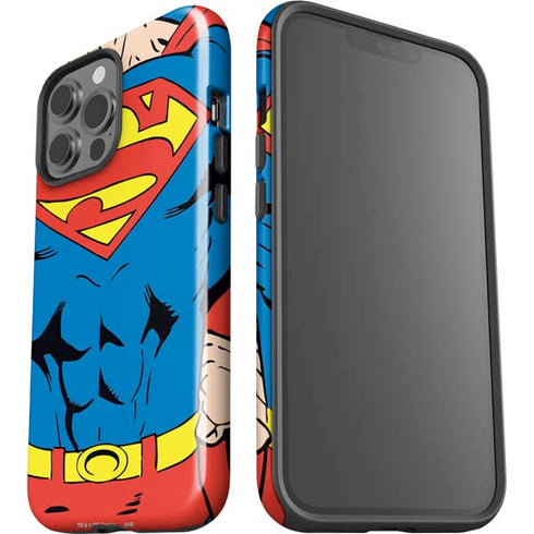 DC Comics Superman Vintage Chest iPhone 15 Pro Max Impact Case