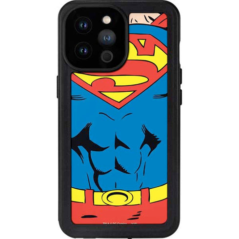 DC Comics Superman Vintage Chest iPhone 14 Pro Max Waterproof Case