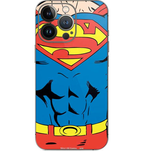 DC Comics Superman Vintage Chest iPhone 14 Pro Skin