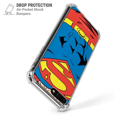 DC Comics Superman Vintage Chest iPhone 7/8 Plus Clear Case