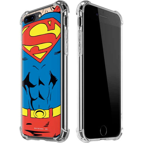 DC Comics Superman Vintage Chest iPhone 7/8 Plus Clear Case