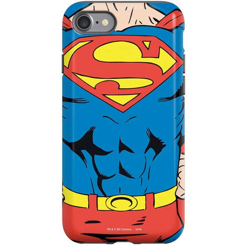 DC Comics Superman Vintage Chest iPhone SE (2nd & 3rd Gen) Pro Case