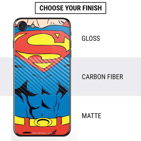 DC Comics Superman Vintage Chest iPhone SE (2nd & 3rd Gen) Skin