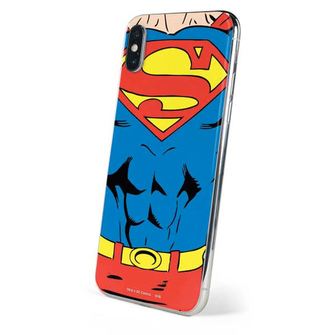 DC Comics Superman Vintage Chest iPhone X Skin
