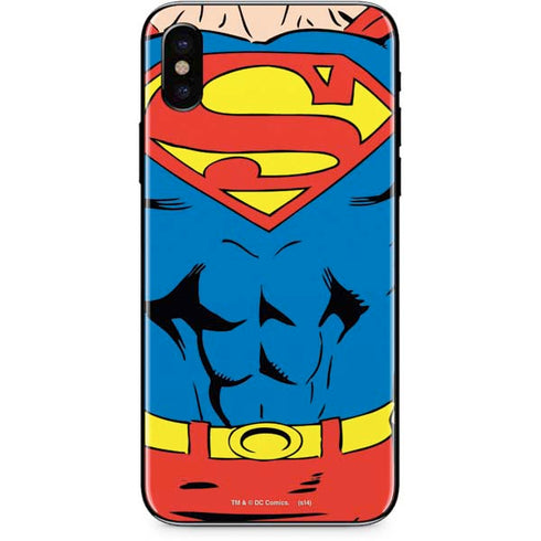 DC Comics Superman Vintage Chest iPhone XS Max Skin