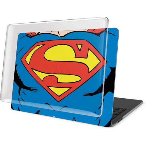 DC Comics Superman Vintage Chest MacBook Pro 13in (2020) Case plus Skin