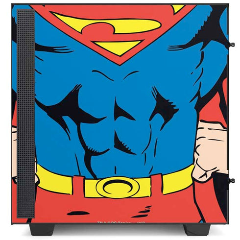 DC Comics Superman Vintage Chest NZXT H510 Compact ATX Mid-Tower Case Skin