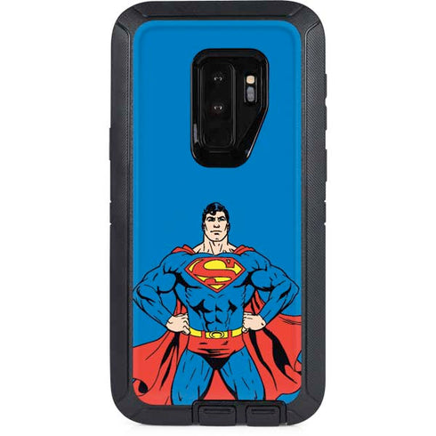 DC Comics Superman Vintage Chest Otterbox Defender Galaxy Skin