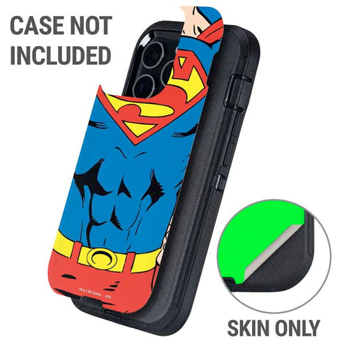 DC Comics Superman Vintage Chest Otterbox Defender iPhone Skin