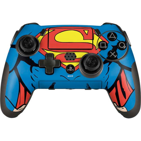 DC Comics Superman Vintage Chest PlayStation Scuf Vantage 2 Controller Skin