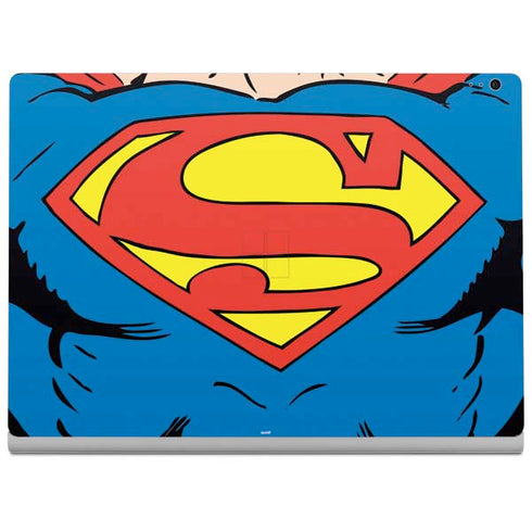 DC Comics Superman Vintage Chest Surface Book 2 15in Skin