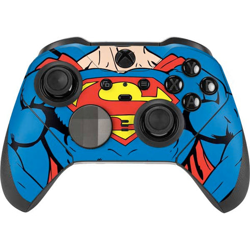 DC Comics Superman Vintage Chest Xbox Elite Wireless Controller Series 2 Skin