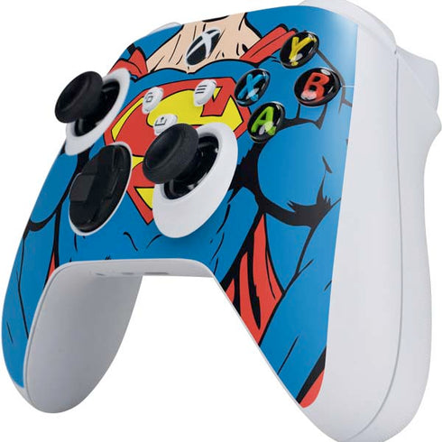 DC Comics Superman Vintage Chest Xbox Series S Controller Skin