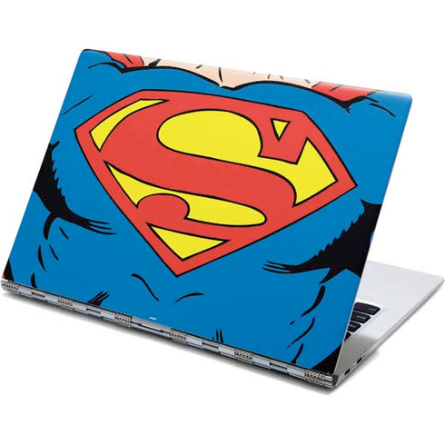 DC Comics Superman Vintage Chest Yoga 910 2-in-1 14in Touch-Screen Skin