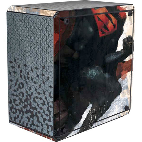 DC Comics Superman Color Sketch Cooler Master MasterBox Q300L Mini Tower Skin