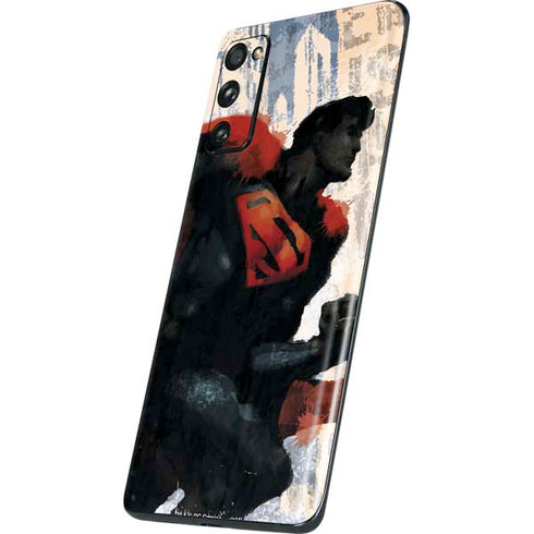 DC Comics Superman Color Sketch Galaxy S20 Fan Edition Skin