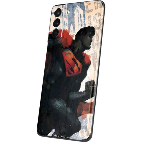 DC Comics Superman Color Sketch Galaxy S21 5G Skin