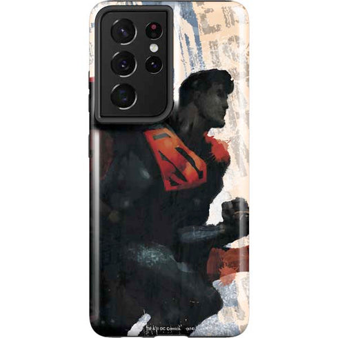 DC Comics Superman Color Sketch Galaxy S21 Ultra 5G Pro Case