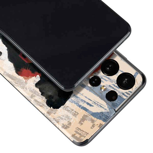 DC Comics Superman Color Sketch Galaxy S21 Ultra 5G Skin