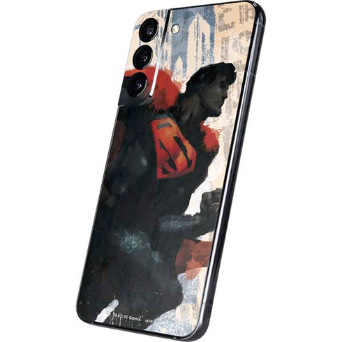 DC Comics Superman Color Sketch Galaxy S22 Plus Skin