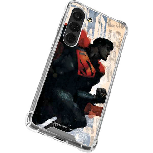 DC Comics Superman Color Sketch Galaxy S23 Clear Case