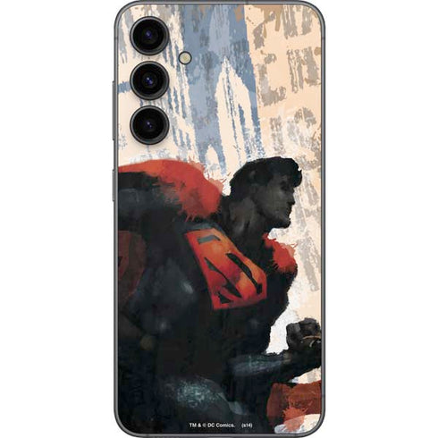 DC Comics Superman Color Sketch Galaxy S23 FE Skin