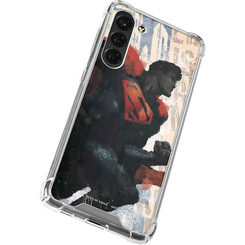 DC Comics Superman Color Sketch Galaxy S23 Plus Clear Case