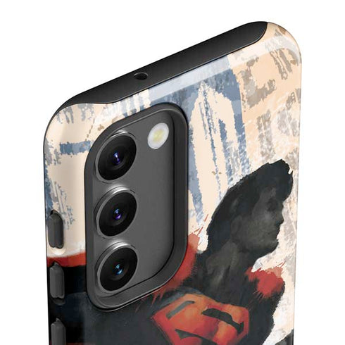 DC Comics Superman Color Sketch Galaxy S23 Plus Pro Case