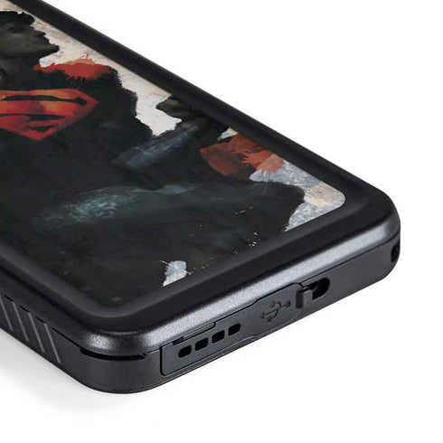 DC Comics Superman Color Sketch Galaxy S23 Plus Waterproof Case