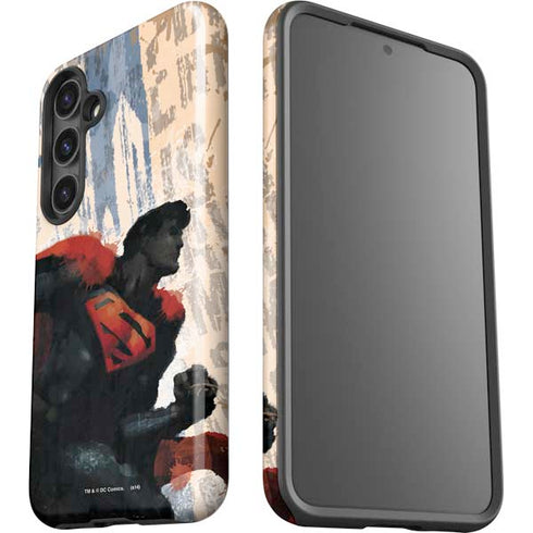 DC Comics Superman Color Sketch Galaxy S24 Plus Impact Case