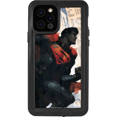 DC Comics Superman Color Sketch iPhone 12 Pro Waterproof Case
