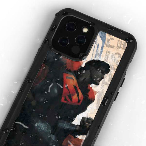 DC Comics Superman Color Sketch iPhone 12 Pro Waterproof Case