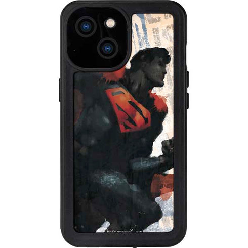 DC Comics Superman Color Sketch iPhone 13 Mini Waterproof Case