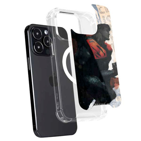 DC Comics Superman Color Sketch iPhone 13 Pro MagSafe Case