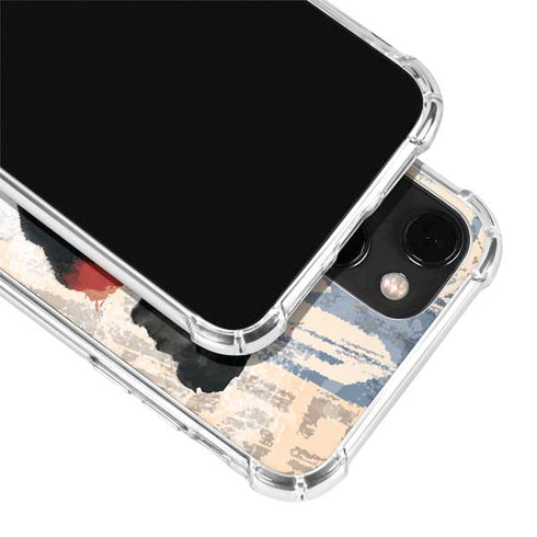 DC Comics Superman Color Sketch iPhone 14 Plus Clear Case