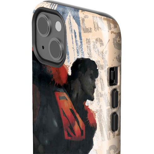 DC Comics Superman Color Sketch iPhone 14 Impact Case