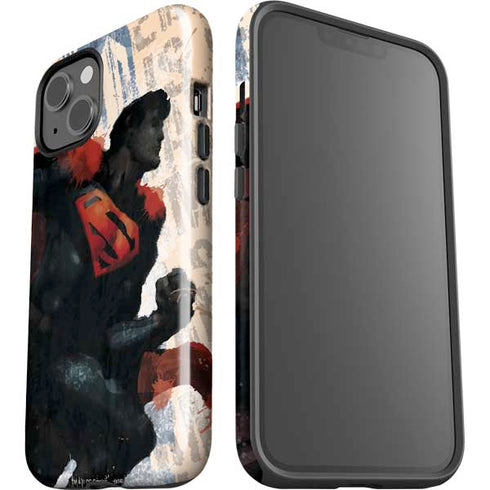 DC Comics Superman Color Sketch iPhone 14 Impact Case