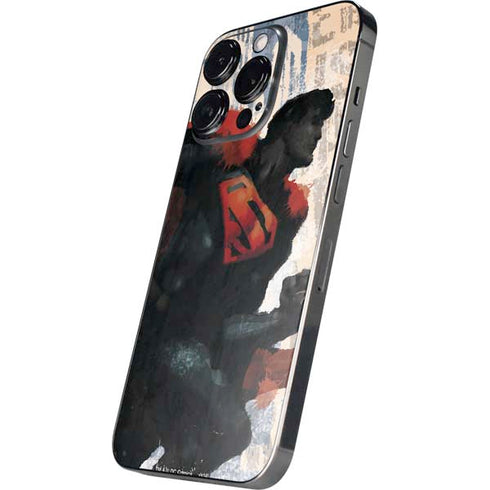 DC Comics Superman Color Sketch iPhone 14 Pro Max Skin