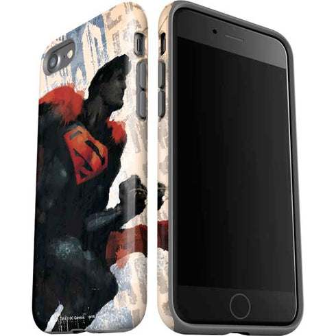 DC Comics Superman Color Sketch iPhone SE (2nd & 3rd Gen) Pro Case