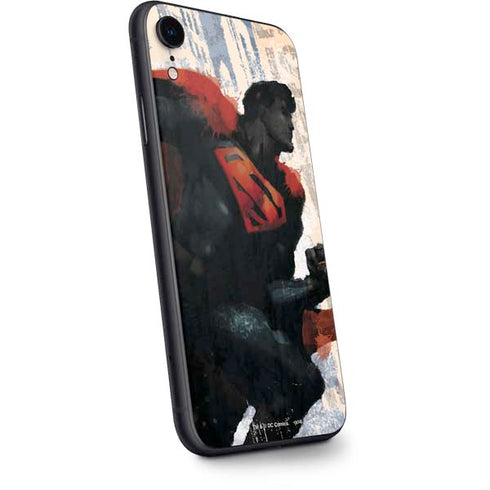 DC Comics Superman Color Sketch iPhone XR Skin