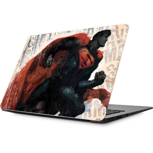 DC Comics Superman Color Sketch Apple MacBook Skin
