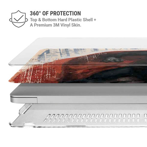DC Comics Superman Color Sketch MacBook Pro 13in (2020) Case plus Skin
