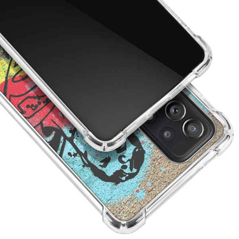 DC Comics Superman Color Splatter Galaxy A52 5G Clear Case
