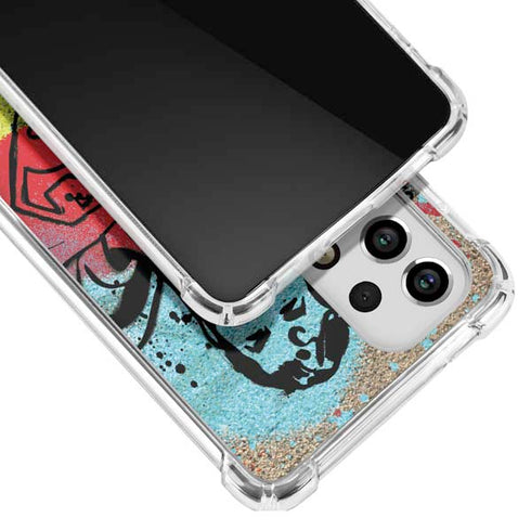 DC Comics Superman Color Splatter Galaxy A53 5G Clear Case